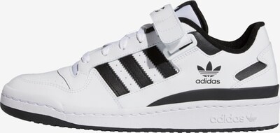 ADIDAS ORIGINALS Baskets basses 'Forum' en noir / blanc, Vue avec produit