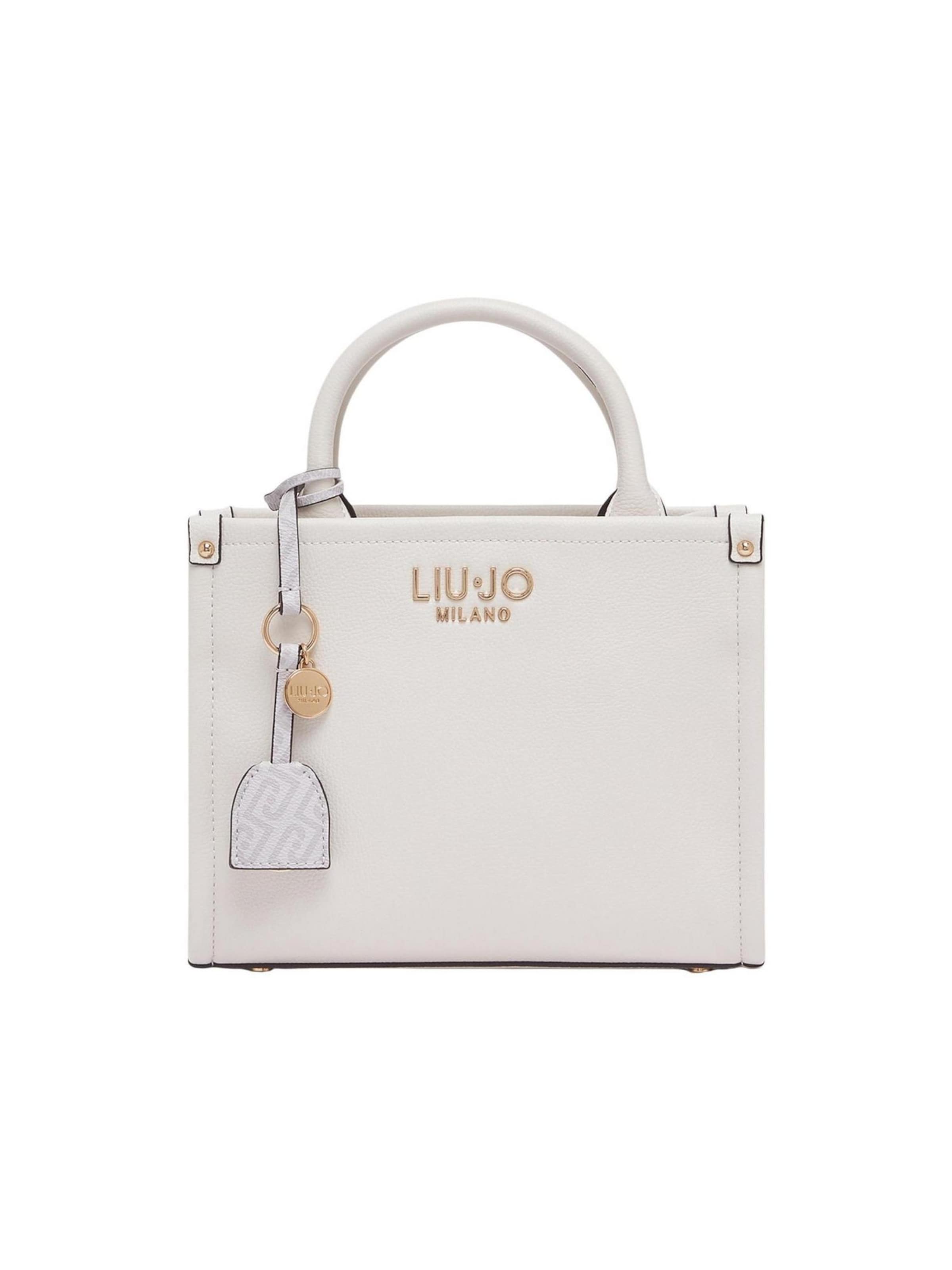 Borsa a spalla 'ECS S  AA6192 E1012' di Liu Jo in beige: frontale