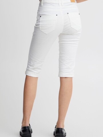 Slimfit Pantaloni 'ROSITA' di PULZ Jeans in bianco