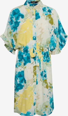 Robe-chemise 'Saphira' SOAKED IN LUXURY en mélange de couleurs : devant