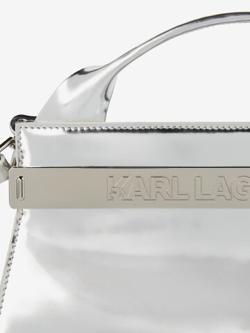 Karl Lagerfeld - Bolso de mano en plata