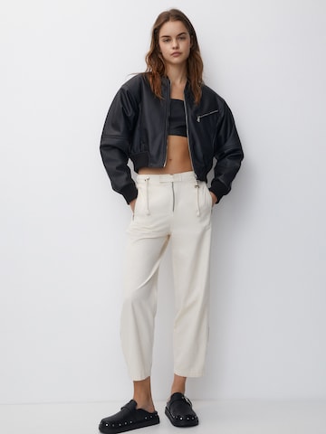 Pull&Bear Between-season jacket in Black