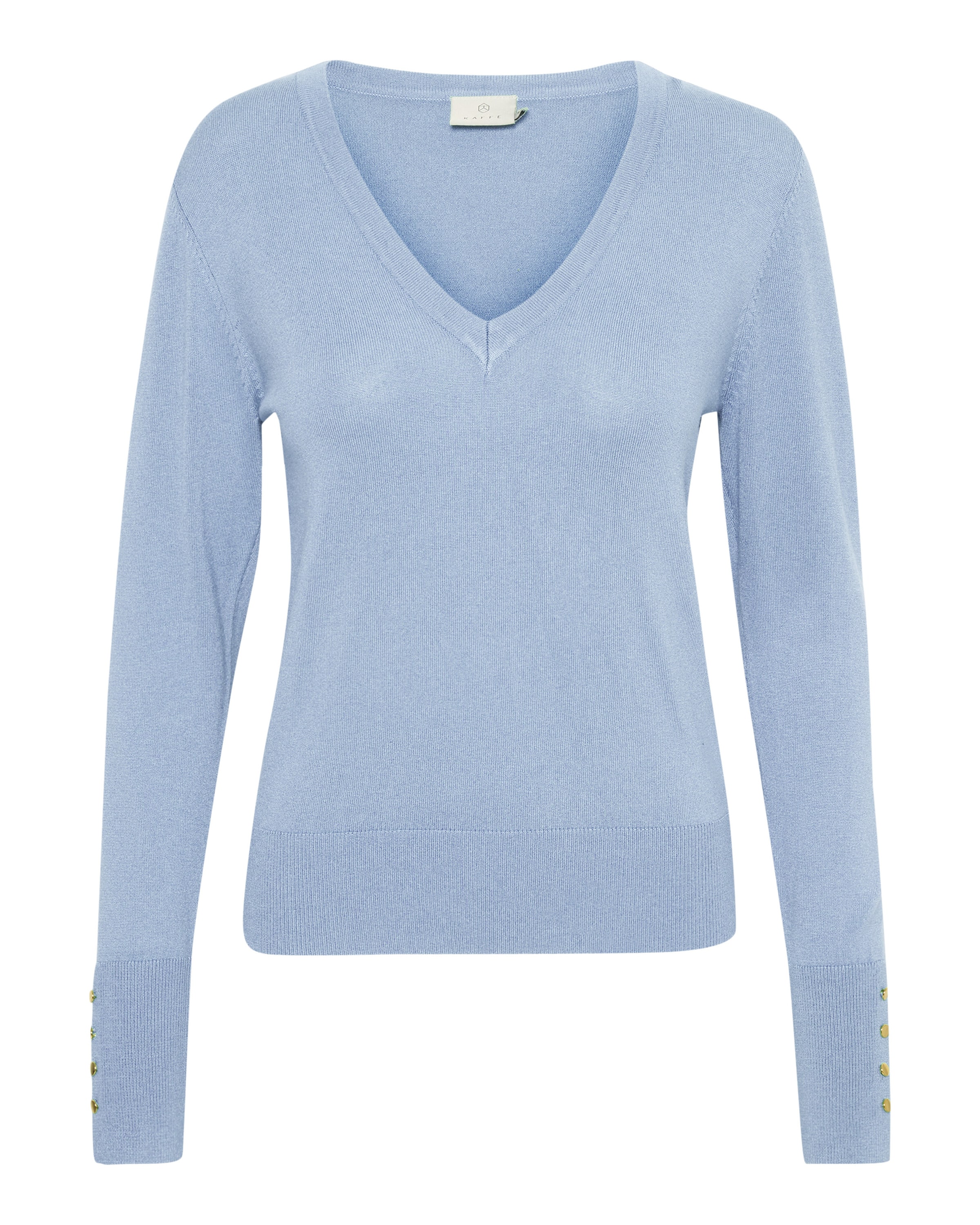 Kaffe Pullover &#x27;Lizza&#x27; in Blau: Vorderseite