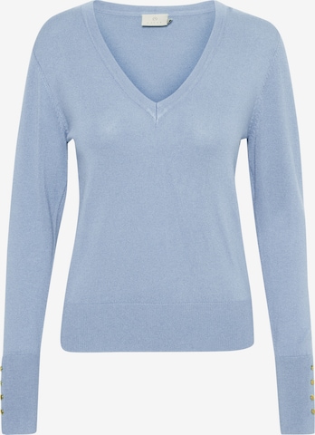 Pull-over 'Lizza' Kaffe en bleu : devant