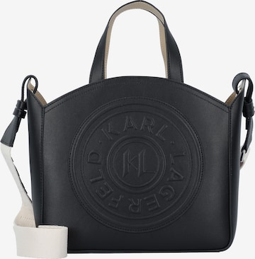 Karl Lagerfeld Käsilaukku 'Circle' värissä musta: edessä