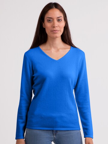Pullover di CASH-MERE.CH in blu: frontale