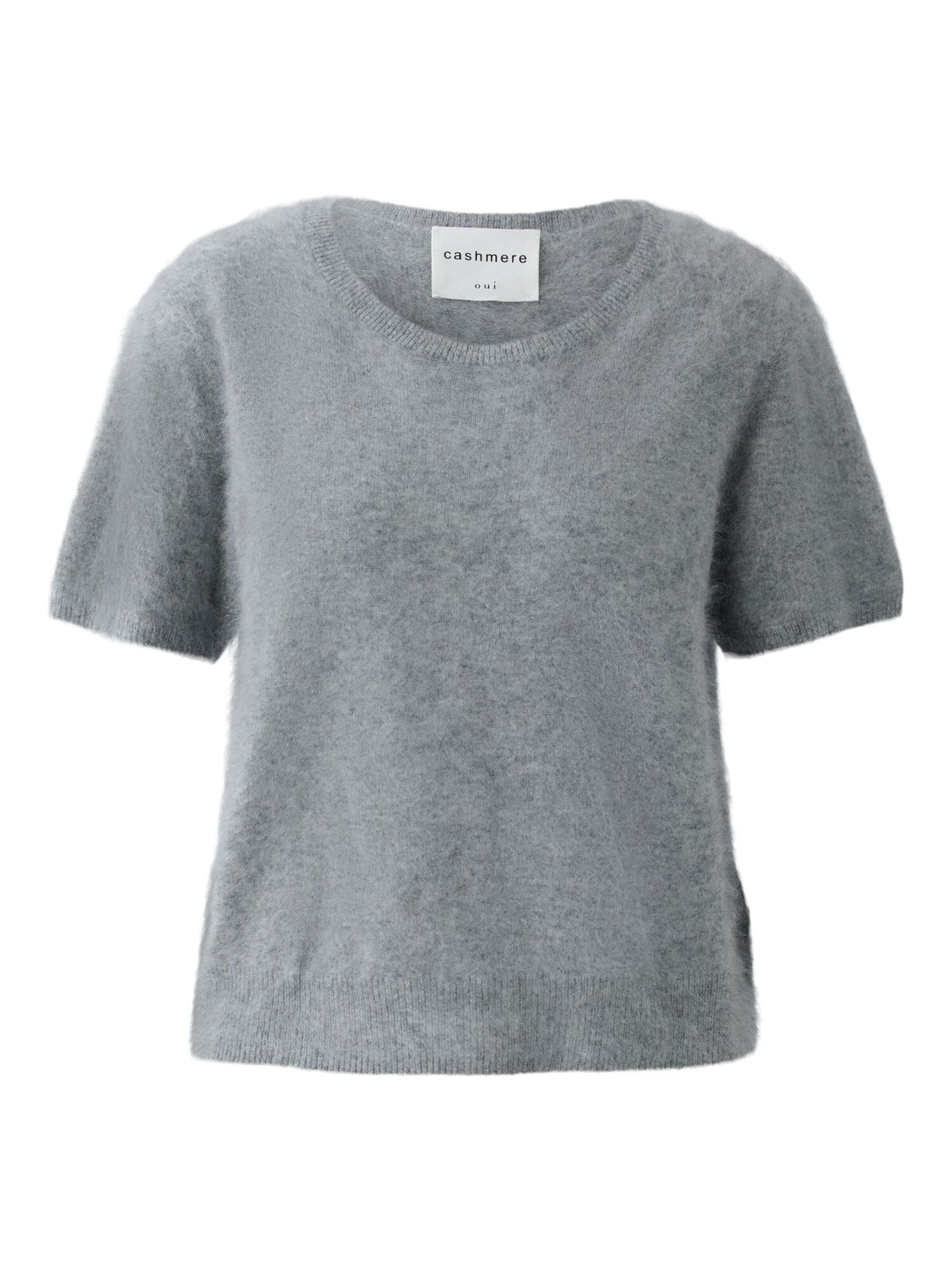 OUI Pullover in Grau: Vorderseite