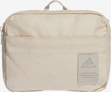 Sac de sport ADIDAS SPORTSWEAR en beige : devant