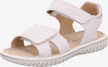SUPERFIT Sandals 'Sparkle' in White: front