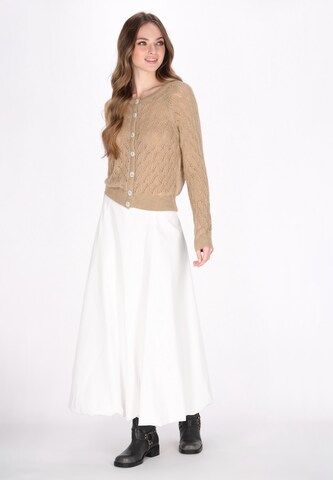 DreiMaster Vintage Knit cardigan in Beige