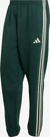 ADIDAS SPORTSWEARTapered Sportske hlače - zelena boja: prednji dio
