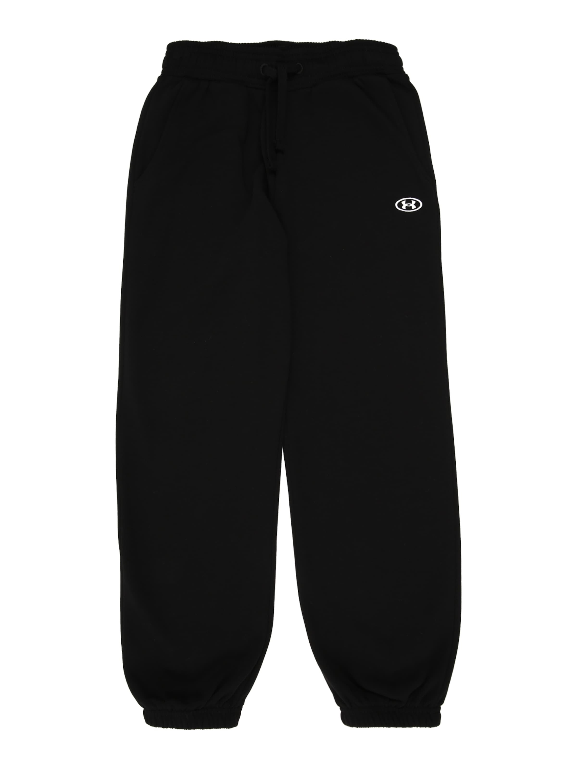Bootcut Pantalon UNDER ARMOUR en noir : devant