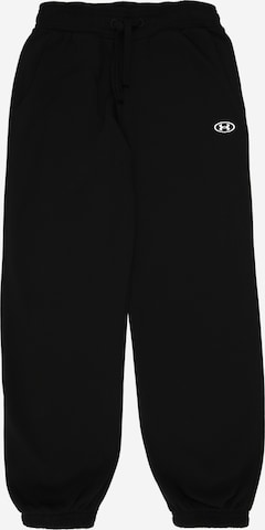 juoda UNDER ARMOUR Platėjantis Kelnės: priekis
