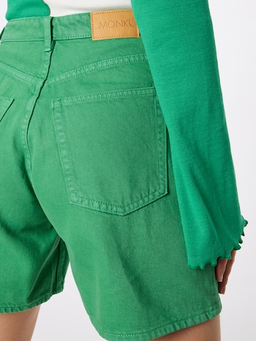 Monki Regular Jeans in Green