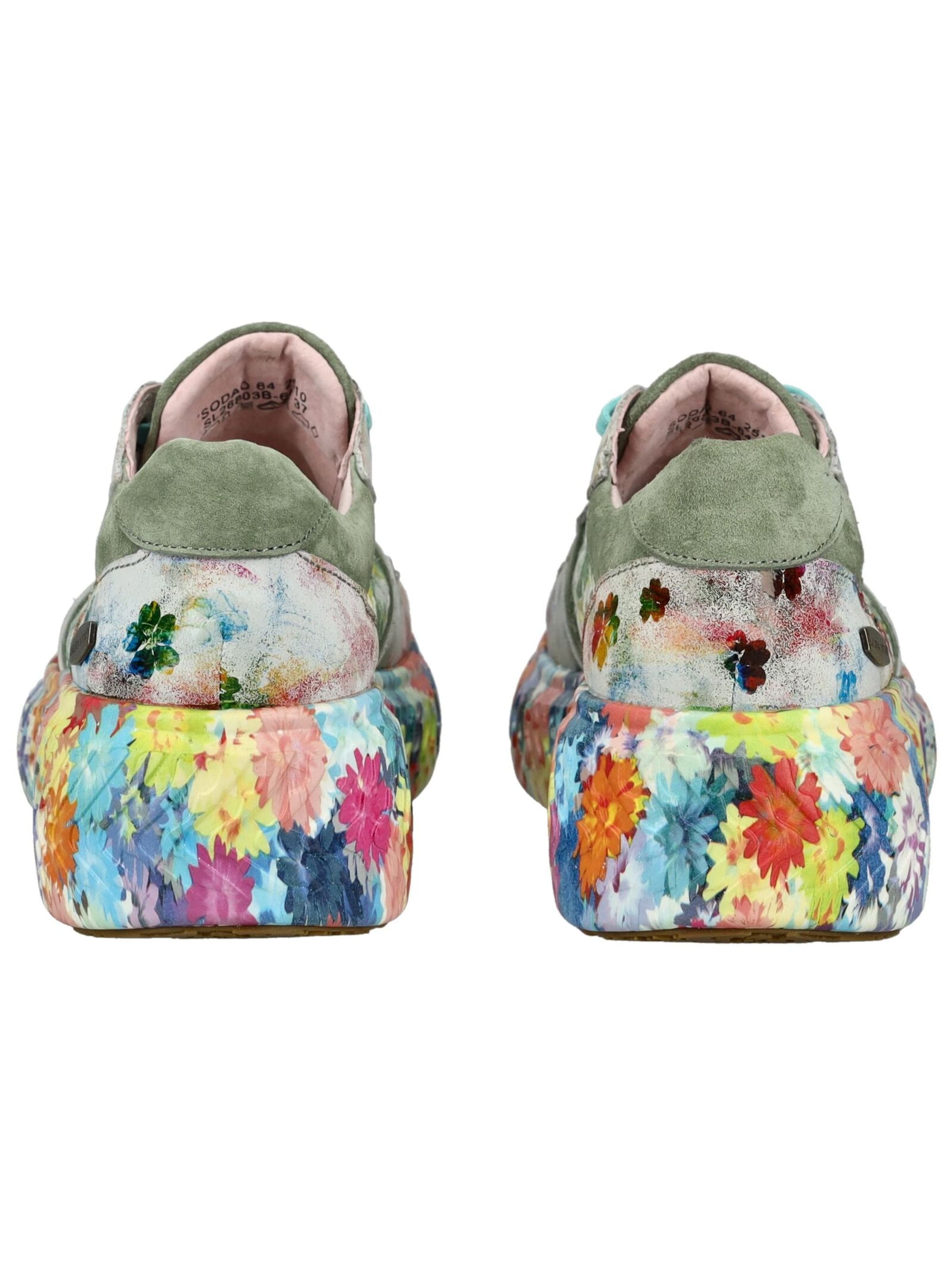 Baskets basses Laura Vita en vert