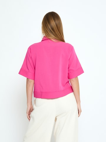 T-shirt 'Otine' Peppercorn en rose