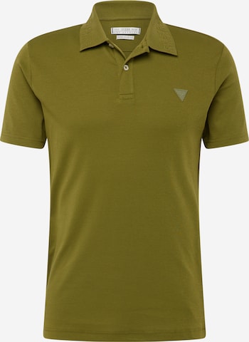 GUESS Shirt 'NOLAN' in Groen: voorkant