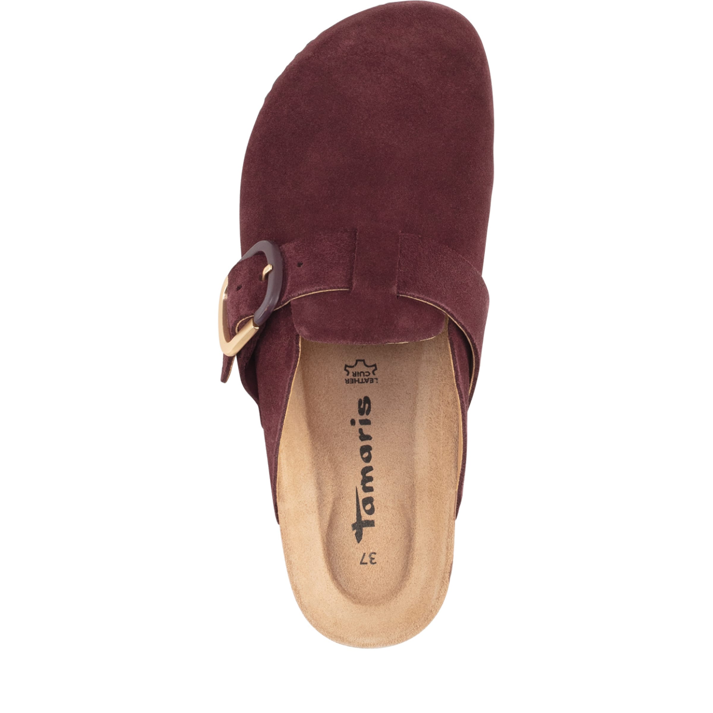 Mule Tamaris en rouge