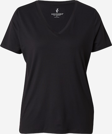 T-shirt fonctionnel 'GODRI SERENE' SKECHERS en noir : devant