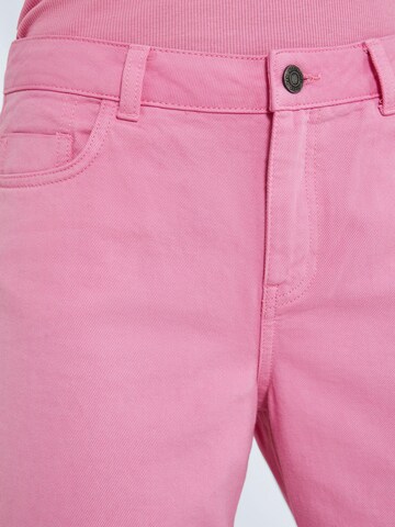 Noisy may Wide Leg Jeans 'Amanda' in Pink