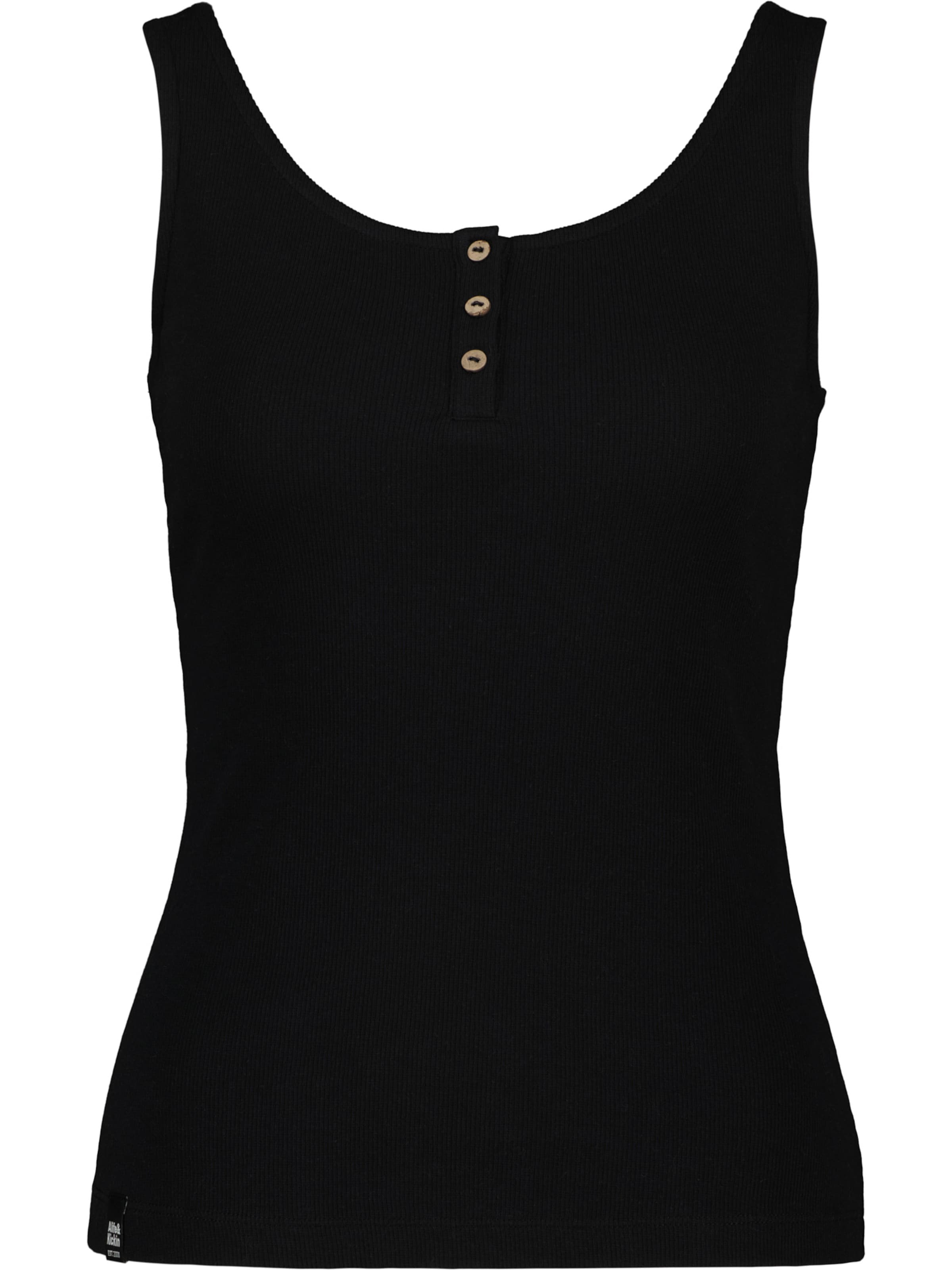 alife & kickin Top 'HazelAK A' in Black: front