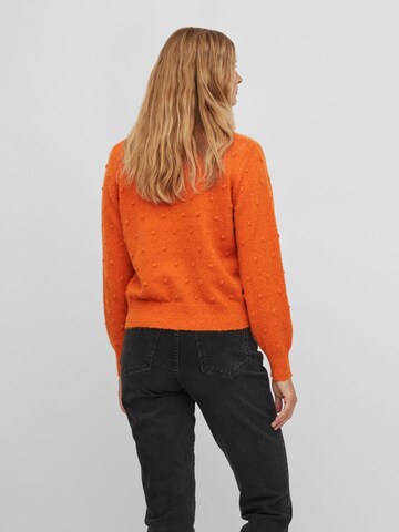 VILA Strickjacke 'Tuli' in Orange
