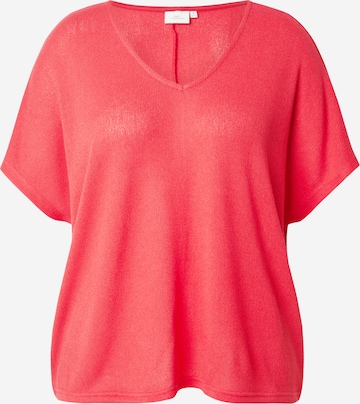 T-shirt 'CARTAMMI' ONLY Carmakoma en rouge : devant