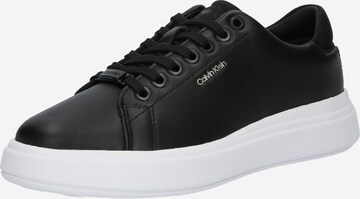 Regular Baskets basses Calvin Klein en noir : devant