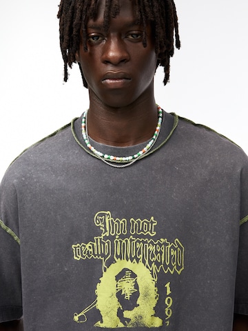 T-Shirt Pull&Bear en gris