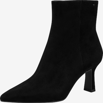 Bottines Tamaris en noir : devant