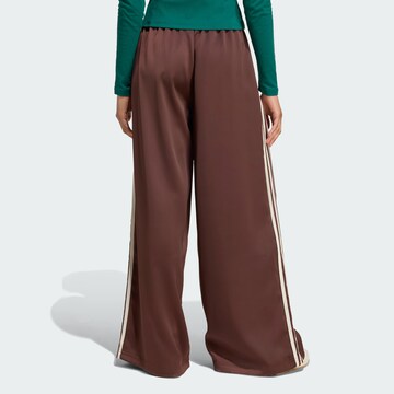 ADIDAS ORIGINALS Wide leg Trousers 'Adicolor' in Brown