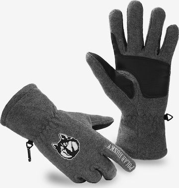 Polar Husky Athletic Gloves 'Lhotse' in Grey