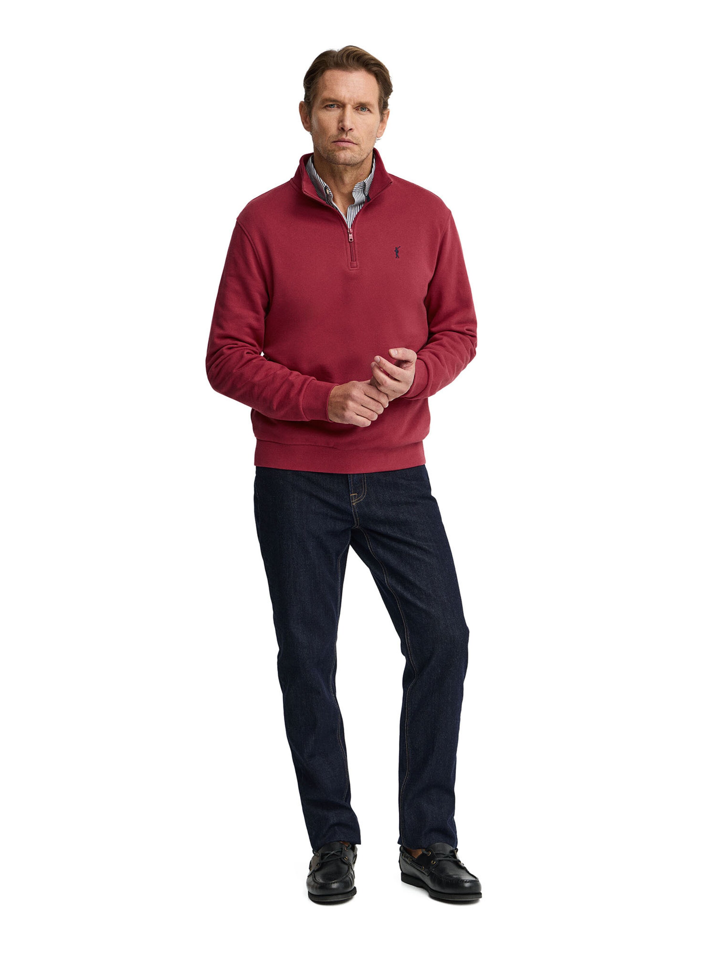 Polo Club Sweatshirt in Red