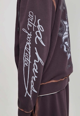 Ed Hardy Sweatjakke i brun: side