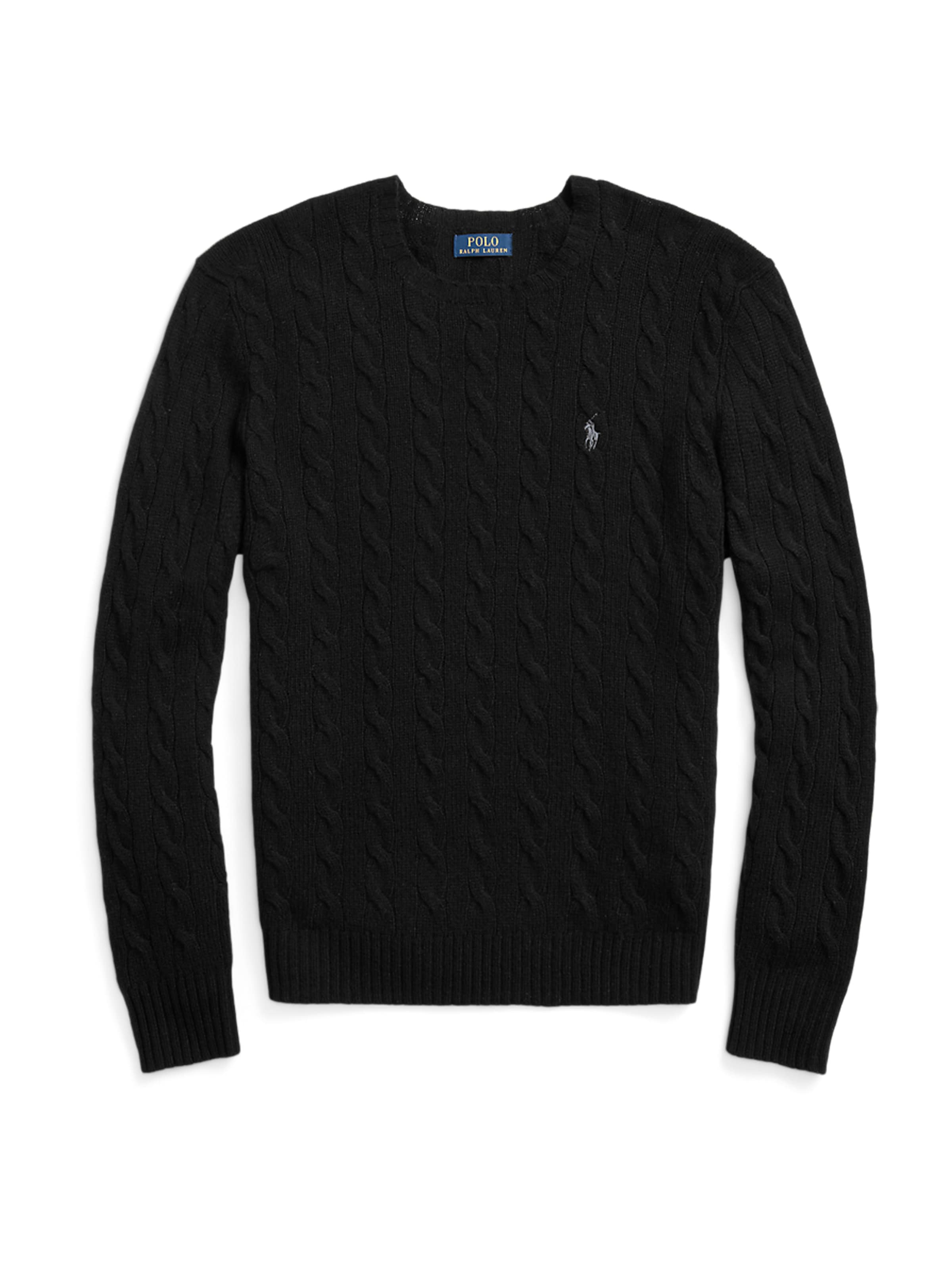 Polo Ralph Lauren Sweater in Black: front