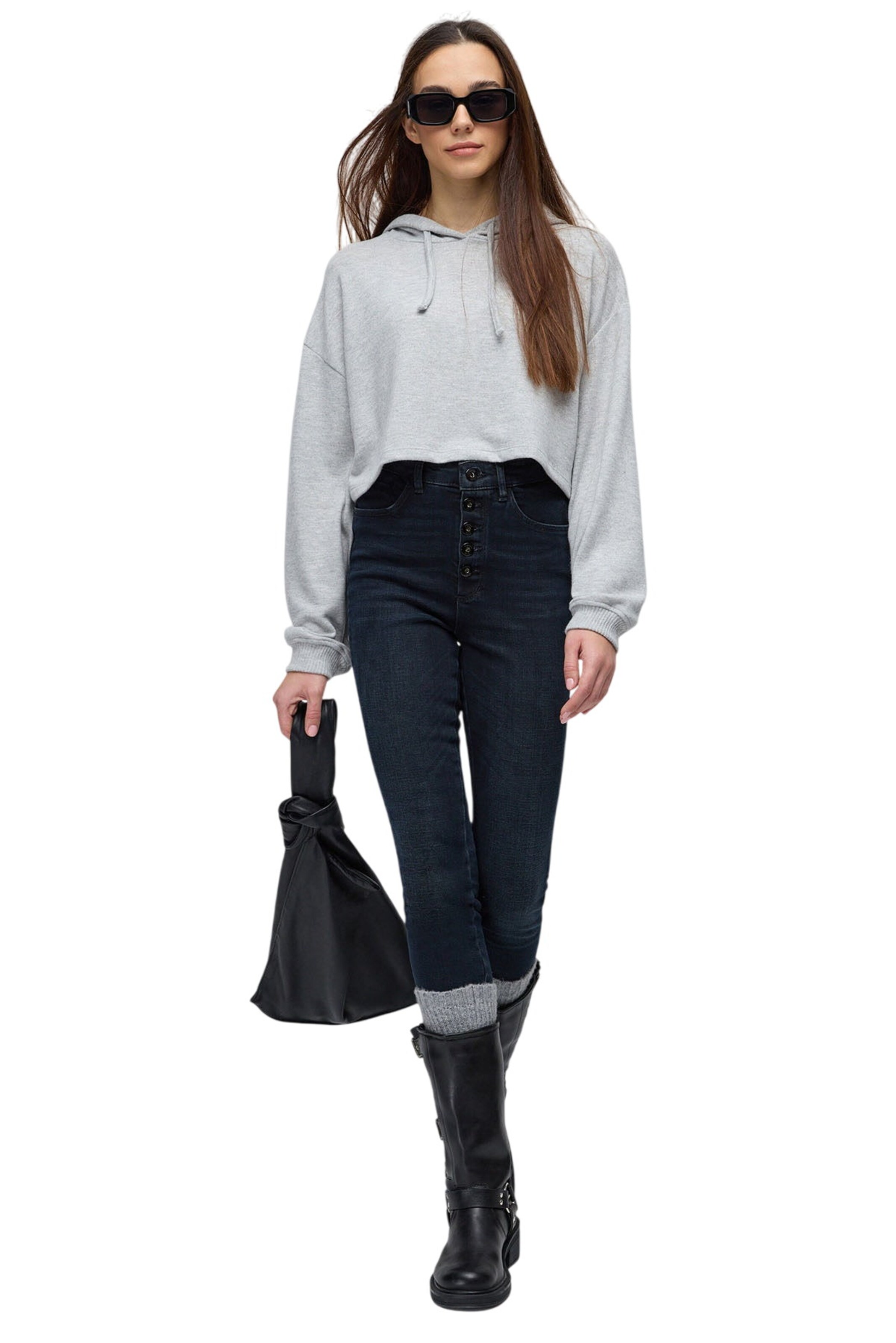 No Matter What Sweatshirt in Grau