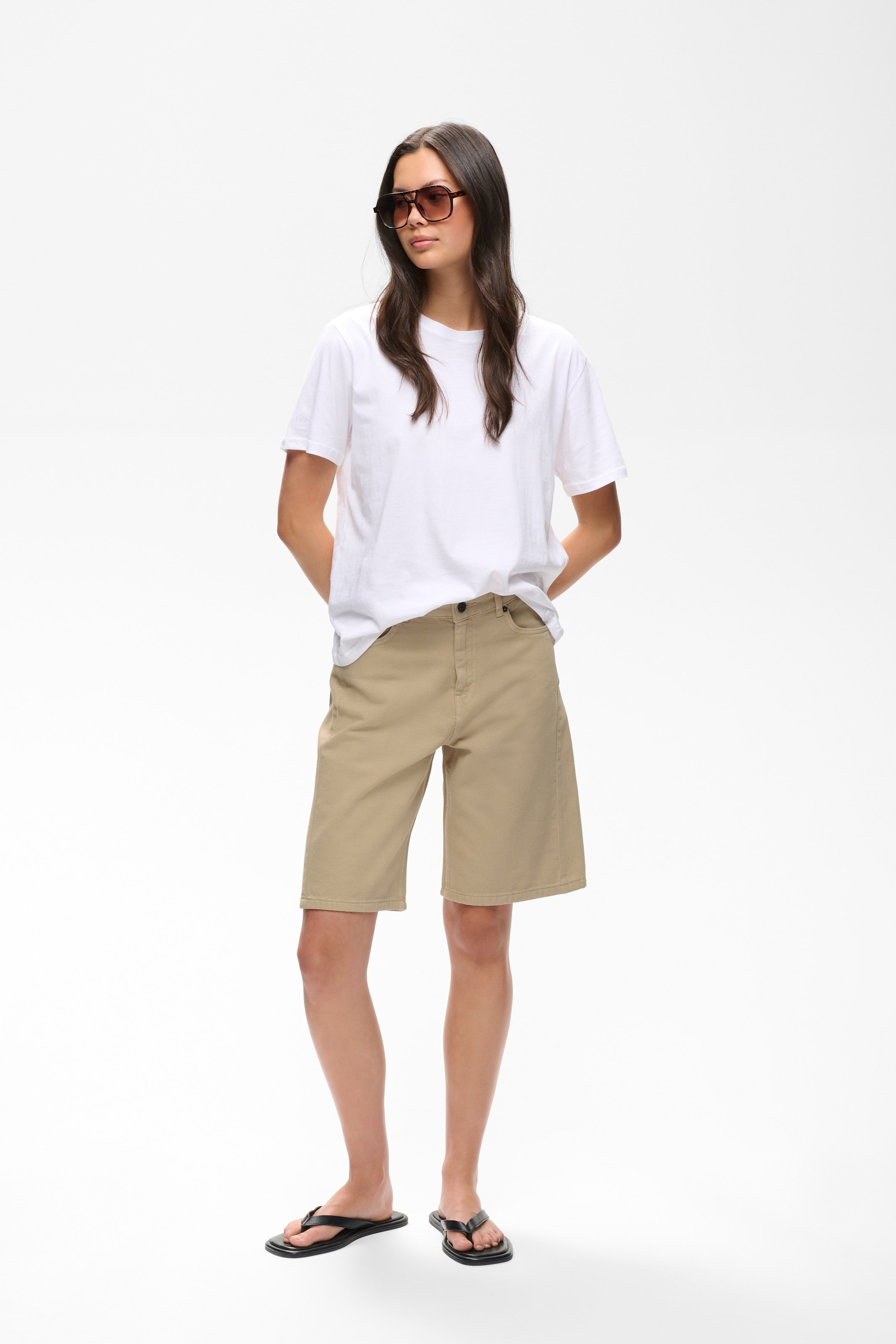 InWear Loosefit Nadrág 'Balia' - bézs