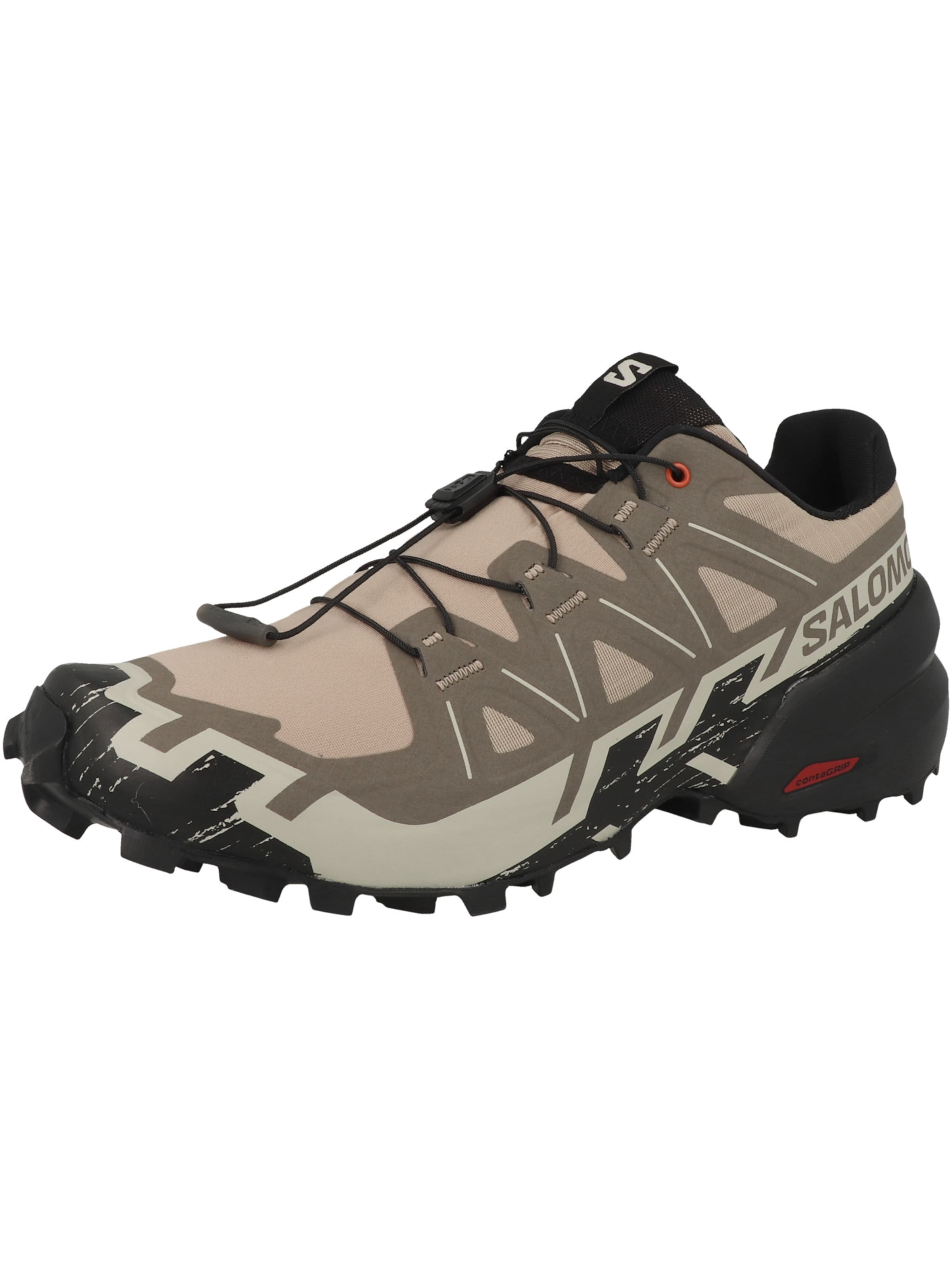 SALOMON Laufschuh 'Speedcross 6' in Braun: Vorderseite