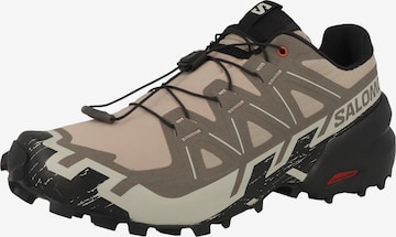 SALOMON Laufschuh 'Speedcross 6' in Braun: Vorderseite