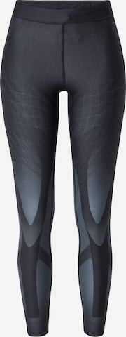 ASICS Skinny Sportovní kalhoty 'METARUN' – černá: přední strana