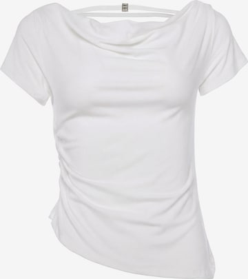 faina - Camiseta en blanco: frente