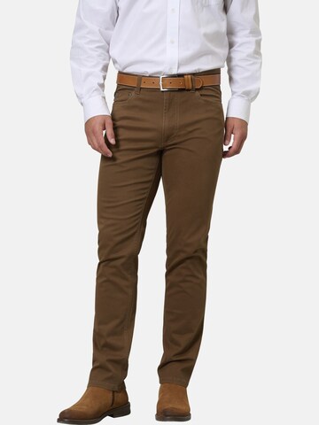 BABISTA Regular Broek ' Valdiano ' in Bruin: voorkant