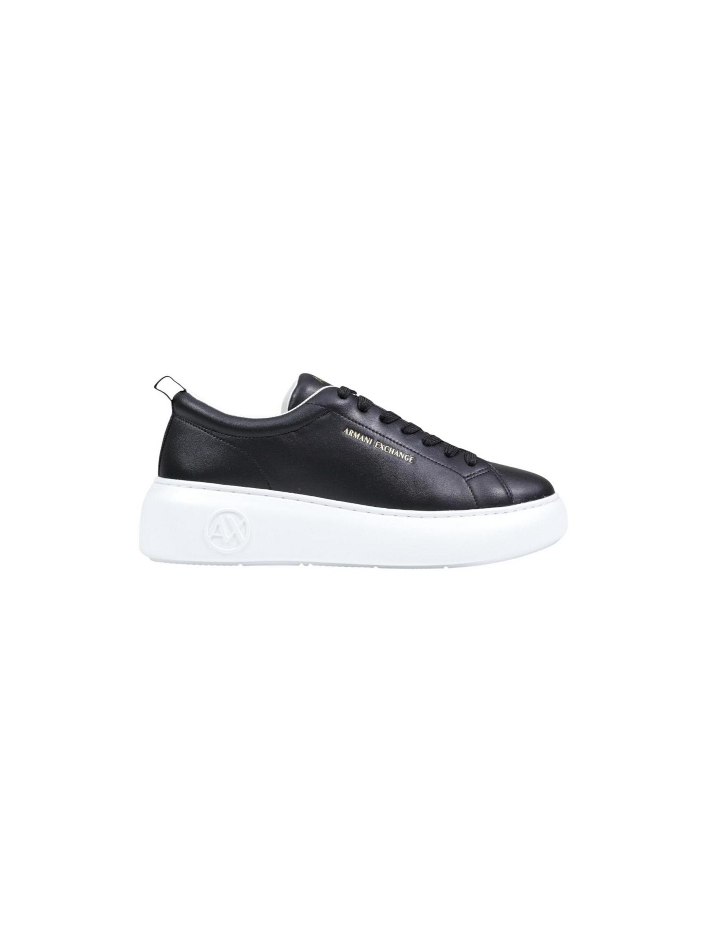 ARMANI EXCHANGE Sneakers laag 'XW002790 AF11912' in Zwart: voorkant