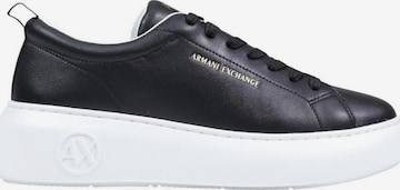ARMANI EXCHANGE Sneakers laag 'XW002790 AF11912' in Zwart: voorkant