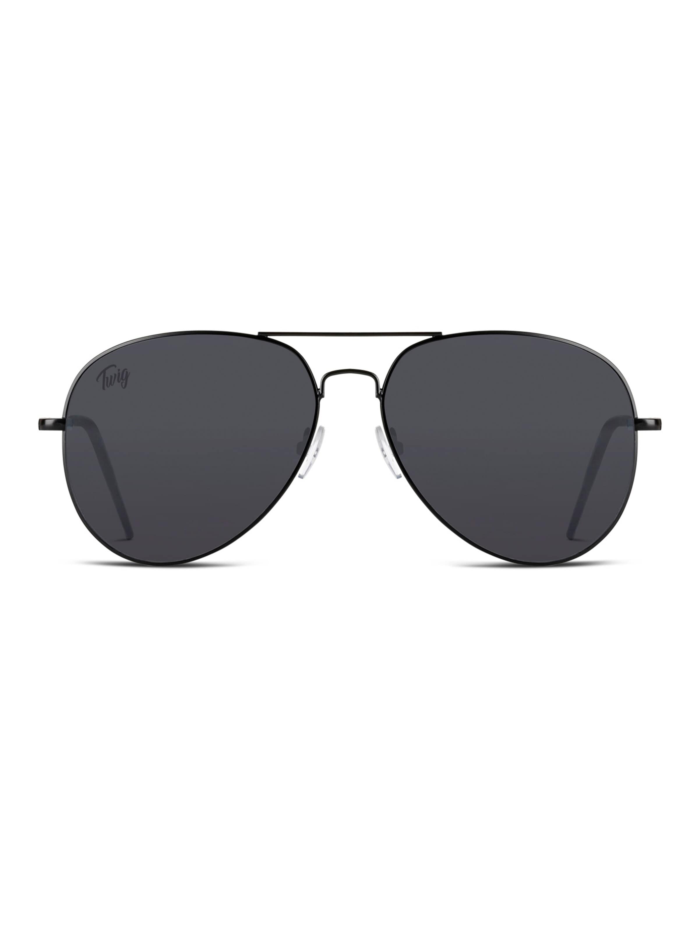 TWIG Concept Milano Okulary przeciwsłoneczne 'Pennac' w kolorze czarny