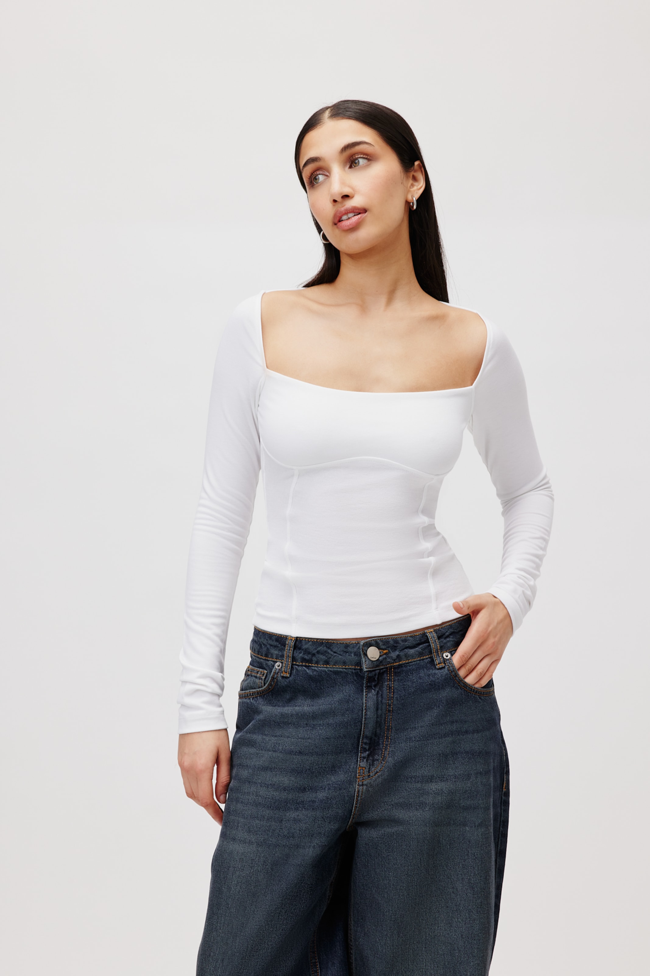 Camisetas para mujer con escote cuadrado ABOUT YOU