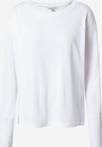 COMMA Shirt in Weiß: predná strana