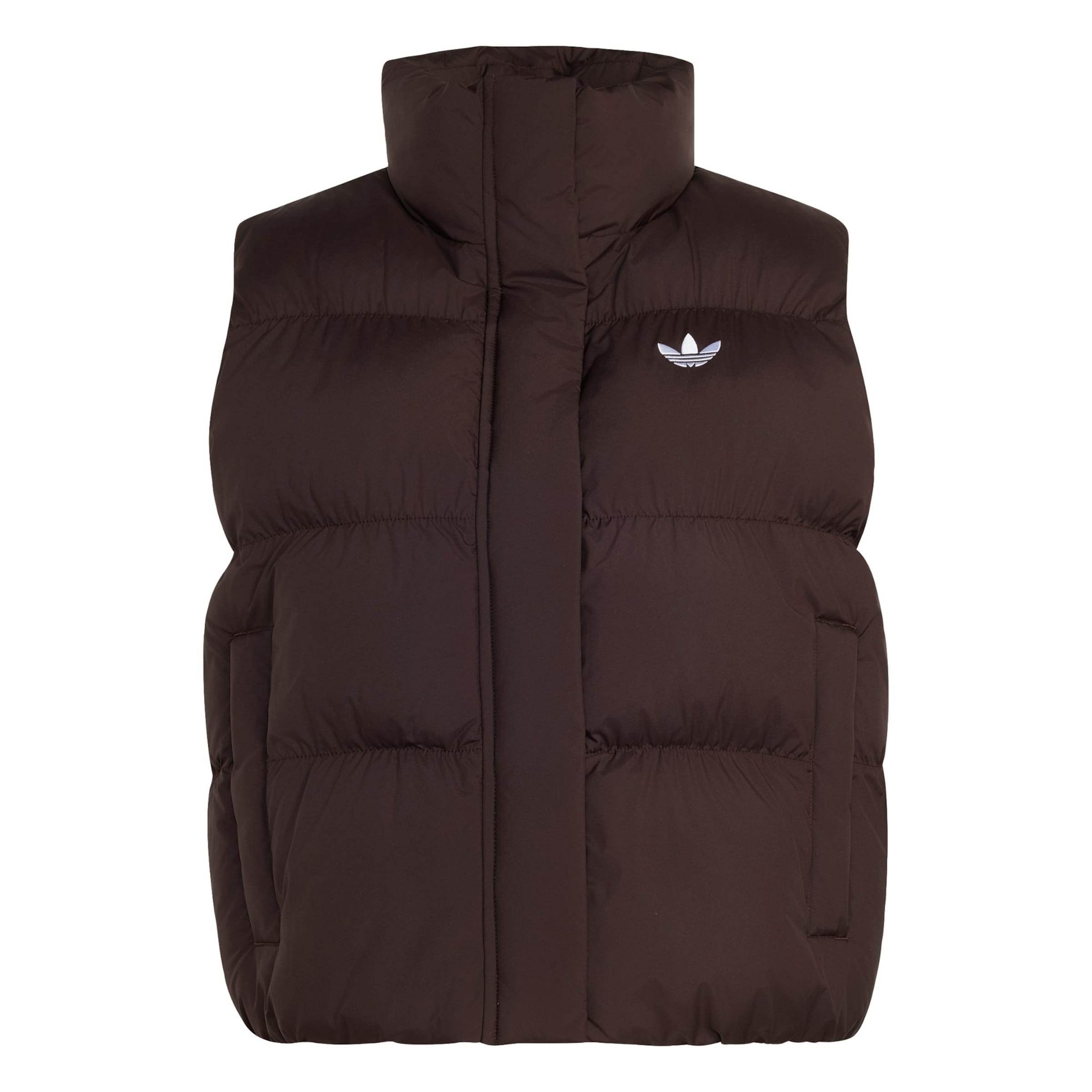 ADIDAS ORIGINALS - Colete em castanho: frente