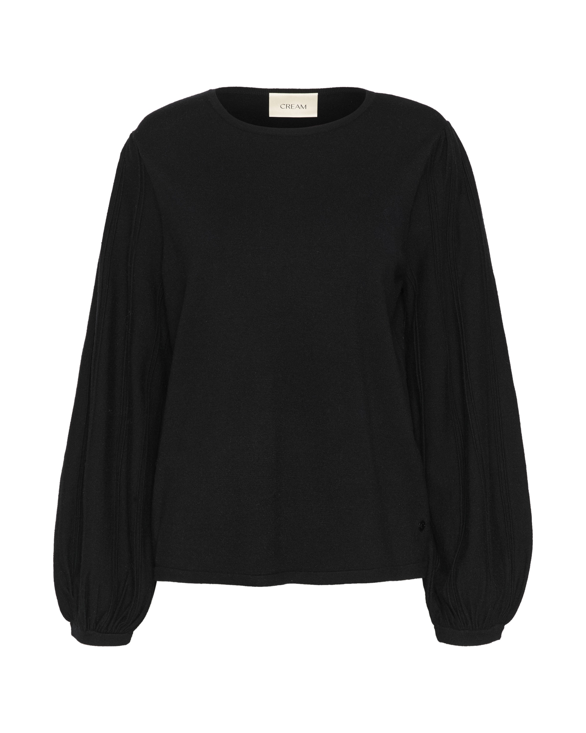 juoda Cream Megztinis 'CRDela': priekis