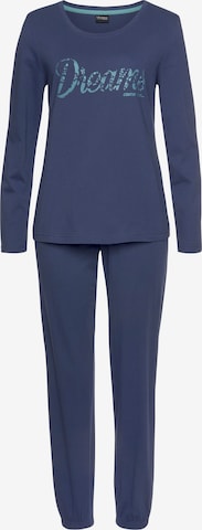 VIVANCE Pyjama in Blau: predná strana